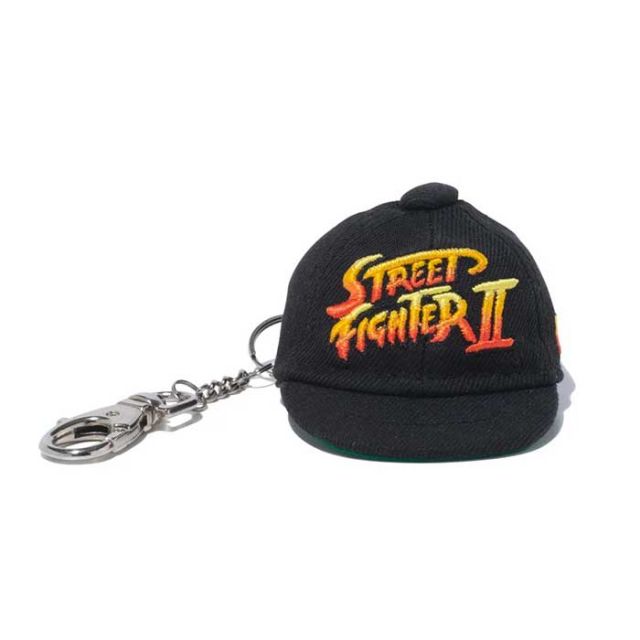 ニューエラ ストリートファイターII  キャップキーホルダー NEW ERACAP KEYHOLDER SF2 14124531 スト2 KEY HOLDER(240305)