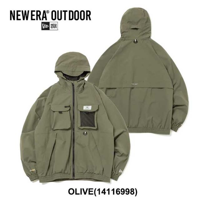 ニューエラ アウトドア 吉田兄弟 フィールド トラックジャケット Angler Collection NEW ERA ラグランスリーブ アングラー フィッシング YOSHIDA  バス釣り 撥水 ウォッシャブル 14116999 コーデュラ アウター (240305)