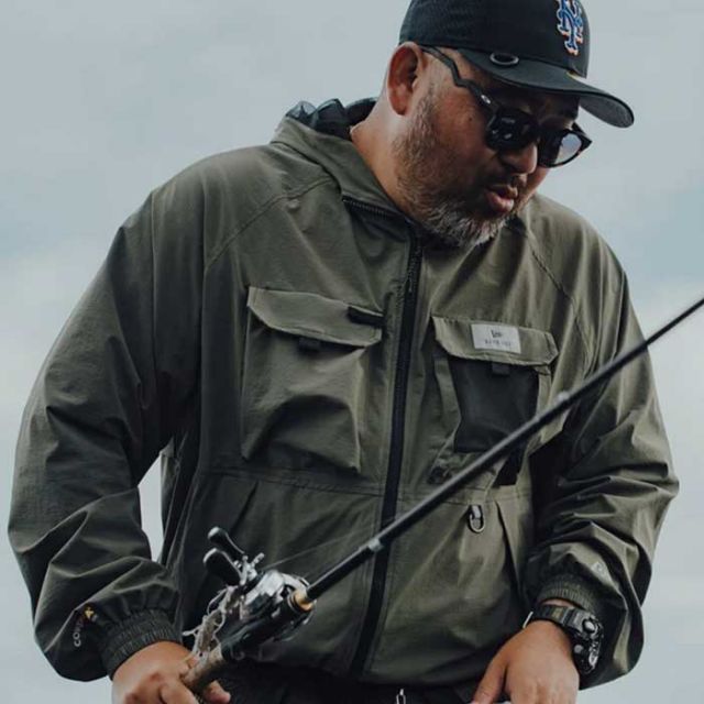 ニューエラ アウトドア 吉田兄弟 フィールド トラックジャケット Angler Collection NEW ERA ラグランスリーブ アングラー フィッシング YOSHIDA  バス釣り 撥水 ウォッシャブル 14116999 コーデュラ アウター (240305)