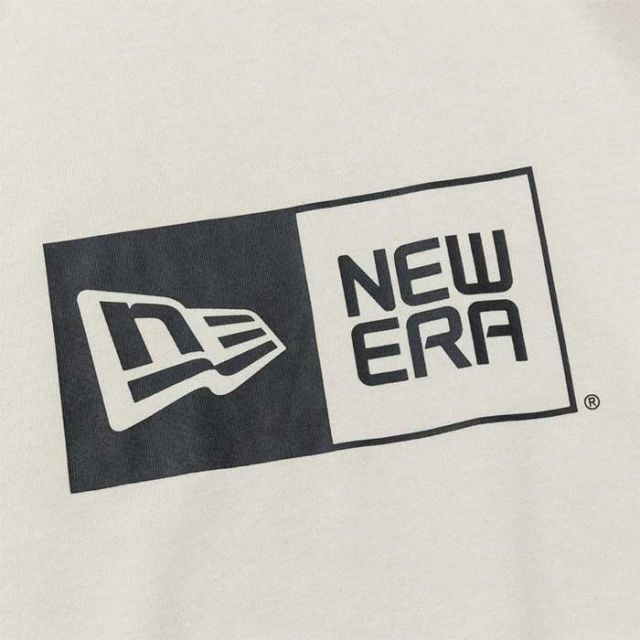 ニューエラ tシャツ NEW ERA SS 半袖 コットン tシャツ Box Logo tee 14121914  レギュラーフィット ユニセックス レディース メンズ メール便 (240305)
