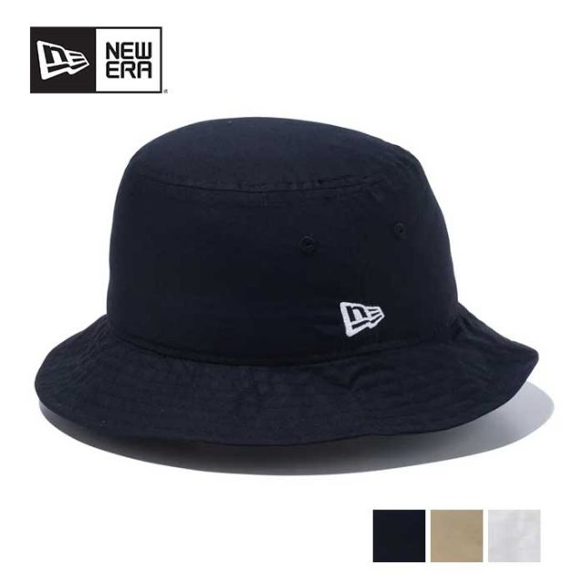 ニューエラ バケットハット メンズ レディース ユニセックス NEW ERA BUCKET01 TYPE BASIC タイプライター 帽子 コットン ホワイト ベージュ ブラック メール便 (240404)