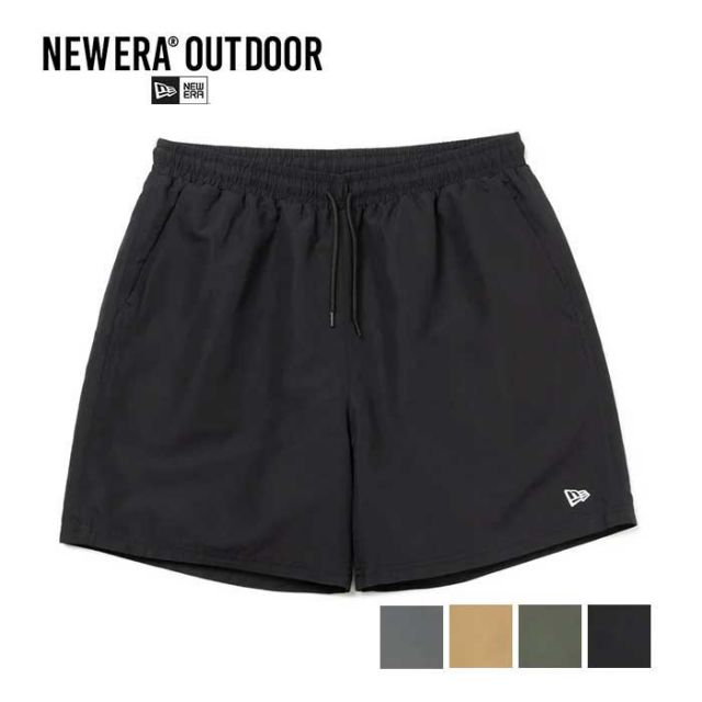 ニューエラ ショートパンツ NEW ERA OD UTILITY SPT ユーティリティー ショートパンツ メンズ レディース ユニセックス ニューエラアウトドア プール 海 水陸両用 耐塩素 耐海水 ポリエステル M / L / XL 水着 ラッシュガード 水着 ハーフパンツ 春夏 メール便 (240404)