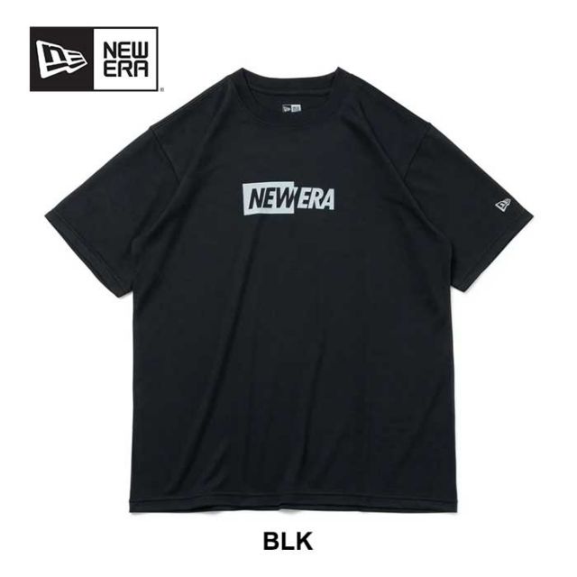 ニューエラ tシャツ 半袖 メンズ レディース ユニセックス NEW ERA PA SS TC TEE HALF LOGO テック Tシャツ パフォーマンスアパレル UVカット リフレクティブ クールエラ M / L / XL ブラック ホワイト ネイビー メール便 (240404)