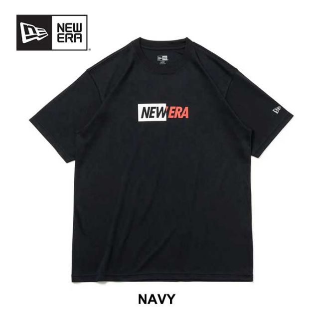 ニューエラ tシャツ 半袖 メンズ レディース ユニセックス NEW ERA PA SS TC TEE HALF LOGO テック Tシャツ パフォーマンスアパレル UVカット リフレクティブ クールエラ M / L / XL ブラック ホワイト ネイビー メール便 (240404)