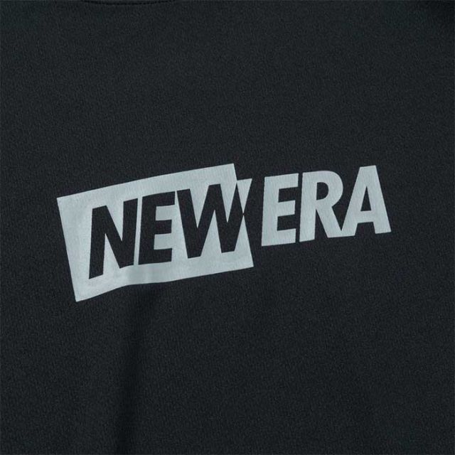 ニューエラ tシャツ 半袖 メンズ レディース ユニセックス NEW ERA PA SS TC TEE HALF LOGO テック Tシャツ パフォーマンスアパレル UVカット リフレクティブ クールエラ M / L / XL ブラック ホワイト ネイビー メール便 (240404)