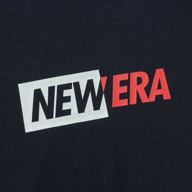 ニューエラ tシャツ 半袖 メンズ レディース ユニセックス NEW ERA PA SS TC TEE HALF LOGO テック Tシャツ パフォーマンスアパレル UVカット リフレクティブ クールエラ M / L / XL ブラック ホワイト ネイビー メール便 (240404)