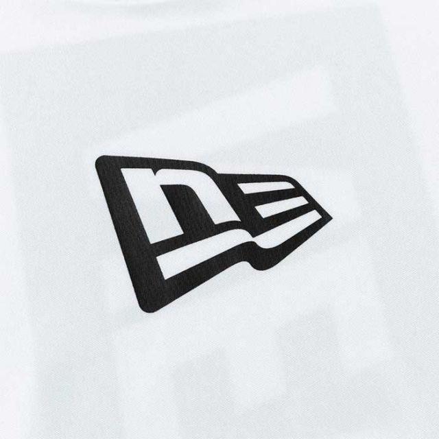 ニューエラ ラッシュガード tシャツ UVカット 半袖 メンズ レディース ユニセックス NEW ERA PA SS RSH TEE ラッシュ パフォーマンスアパレル プール 海 ブラック ホワイト 春夏 メール便 (240404)