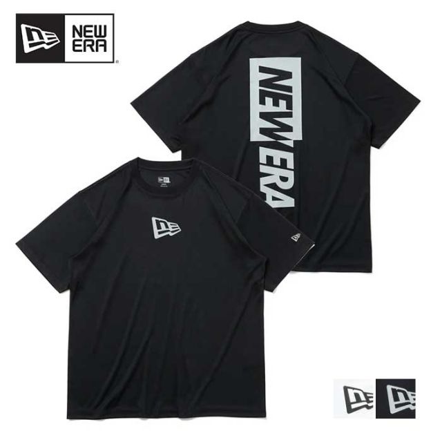 ニューエラ ラッシュガード tシャツ UVカット 半袖 メンズ レディース ユニセックス NEW ERA PA SS RSH TEE ラッシュ パフォーマンスアパレル プール 海 ブラック ホワイト 春夏 メール便 (240404)