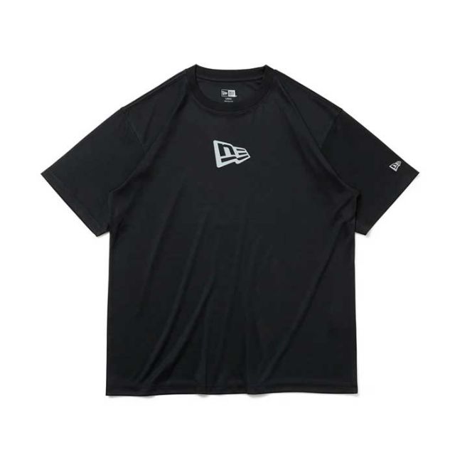ニューエラ ラッシュガード tシャツ UVカット 半袖 メンズ レディース ユニセックス NEW ERA PA SS RSH TEE ラッシュ パフォーマンスアパレル プール 海 ブラック ホワイト 春夏 メール便 (240404)