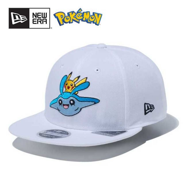 ニューエラ ゴルフ ポケモン コラボ キャップ NEW ERA 9FIFTY Original Fit Pokemon ポケモン ピカチュウ タマンタ ホワイト 14124311 (240404)