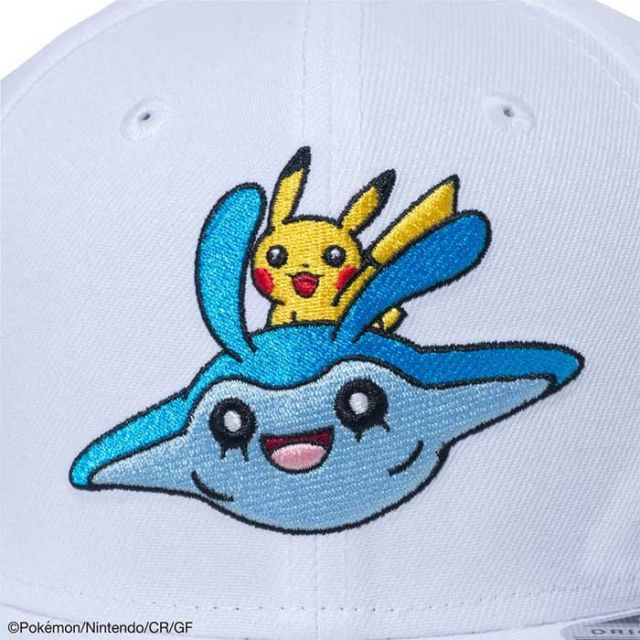 ニューエラ ゴルフ ポケモン コラボ キャップ NEW ERA 9FIFTY Original Fit Pokemon ポケモン ピカチュウ タマンタ ホワイト 14124311 (240404)