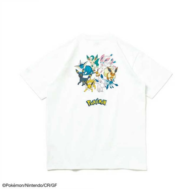 ニューエラ ポケモン コラボ  tシャツ NEW ERA 半袖 コットン tシャツ Pokemon ポケモン ピカチュウ イーブイフレンズ 14124672 14124671 メール便 (240404)
