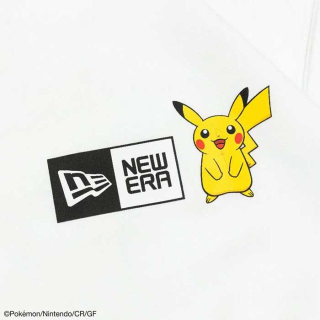 ニューエラ ポケモン コラボ  tシャツ NEW ERA 半袖 コットン tシャツ Pokemon ポケモン ピカチュウ イーブイフレンズ 14124672 14124671 メール便 (240404)