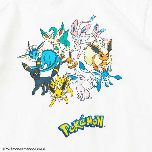 ニューエラ ポケモン コラボ  tシャツ NEW ERA 半袖 コットン tシャツ Pokemon ポケモン ピカチュウ イーブイフレンズ 14124672 14124671 メール便 (240404)