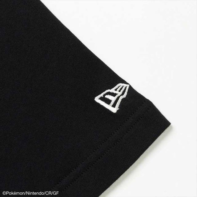 ニューエラ ポケモン コラボ  tシャツ NEW ERA 半袖 コットン tシャツ Pokemon ポケモン ピカチュウ イーブイフレンズ 14124672 14124671 メール便 (240404)