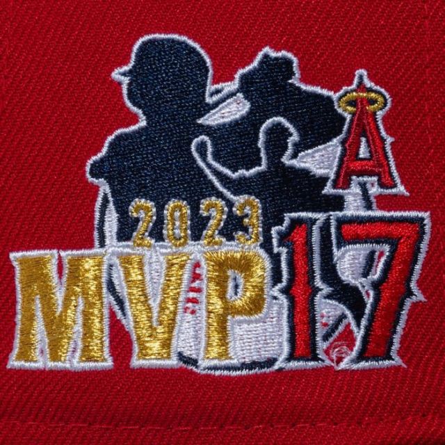 ニューエラ NEWERA 大谷翔平 MVP記念 限定商品 キャップ コレクターズアイテム フラットバイザー エンゼルス 大谷 5950 Shohei Ohtani MVP SP LOS ANGELS ANGELS コレクターズアイテム ホームランリーダー (14339796) (240304)