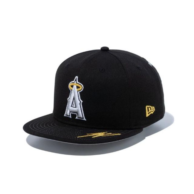 ニューエラ NEWERA 大谷翔平 MVP記念 限定商品 キャップ コレクターズアイテム フラットバイザー エンゼルス 大谷 5950 Shohei Ohtani MVP SP LOS ANGELS ANGELS コレクターズアイテム ホームランリーダー (14339796) (240304)