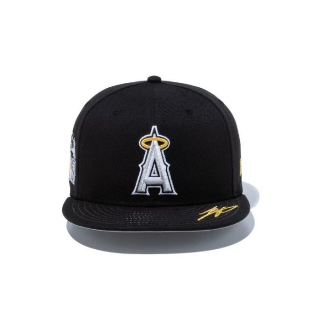 ニューエラ NEWERA 大谷翔平 MVP記念 限定商品 キャップ コレクターズアイテム フラットバイザー エンゼルス 大谷 5950 Shohei Ohtani MVP SP LOS ANGELS ANGELS コレクターズアイテム ホームランリーダー (14339796) (240304)