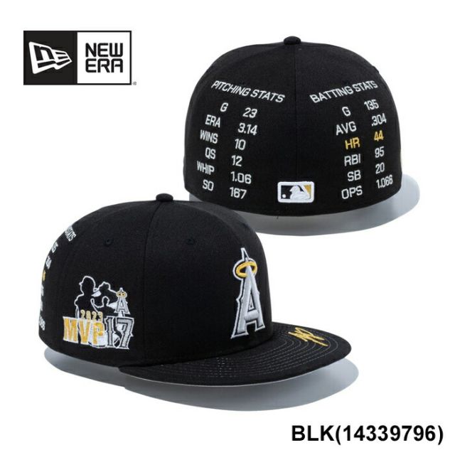 ニューエラ NEWERA 大谷翔平 MVP記念 限定商品 キャップ コレクターズアイテム フラットバイザー エンゼルス 大谷 5950 Shohei Ohtani MVP SP LOS ANGELS ANGELS コレクターズアイテム ホームランリーダー (14339796) (240304)