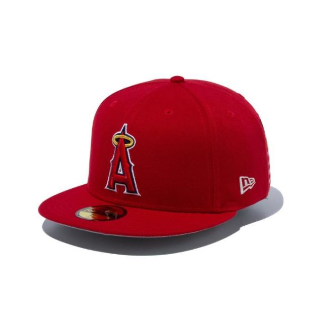 NEWERA ニューエラ 59FIFTY エンゼルス キャップ フラットバイザー 大谷 5950 Shohei Ohtani Home Runs LEADER LOS ANGELS ANGELS (14340983) 大谷翔平 MVP記念 限定商品 ホームランリーダー ホームラン王 (240304)