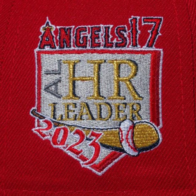 ニューエラ 大谷翔平 MVP記念 NEWERA コレクターズアイテム 59FIFTY エンゼルス キャップ フラットバイザー 大谷 5950 Shohei Ohtani Home Runs LEADER LOS ANGELS ANGELS (14340983) 限定商品 ホームランリーダー (240304)