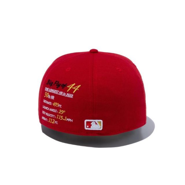 ニューエラ 大谷翔平 MVP記念 NEWERA コレクターズアイテム 59FIFTY エンゼルス キャップ フラットバイザー 大谷 5950 Shohei Ohtani Home Runs LEADER LOS ANGELS ANGELS (14340983) 限定商品 ホームランリーダー (240304)