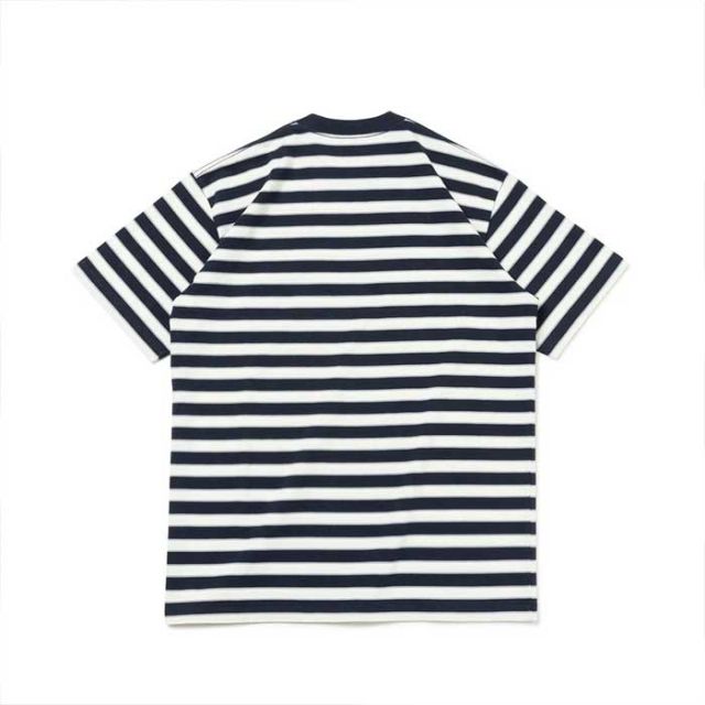 ニューエラ tシャツ 半袖 newera SS CT TEE BORDER コットン Tシャツ レギュラーフィット ボーダー Border M / L / XL メール便 (240502)