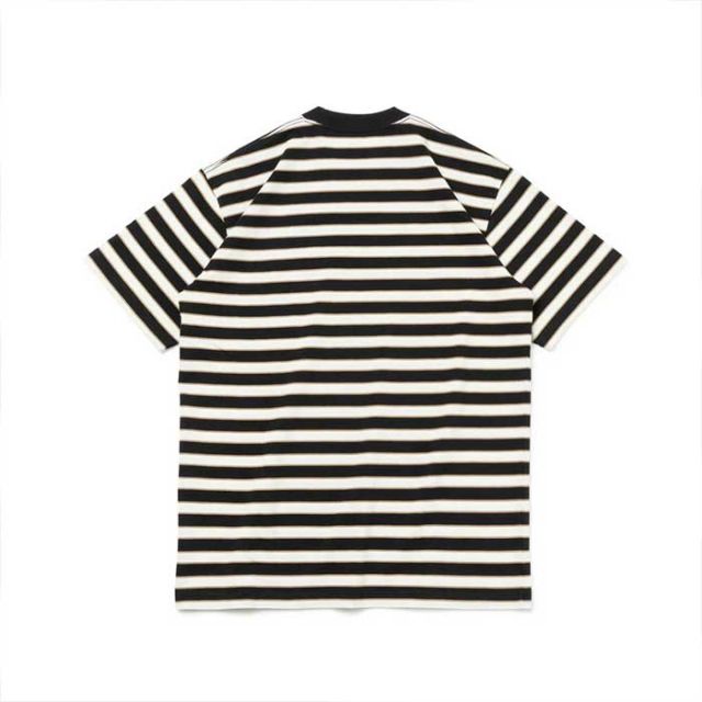 ニューエラ tシャツ 半袖 newera SS CT TEE BORDER コットン Tシャツ レギュラーフィット ボーダー Border M / L / XL メール便 (240502)