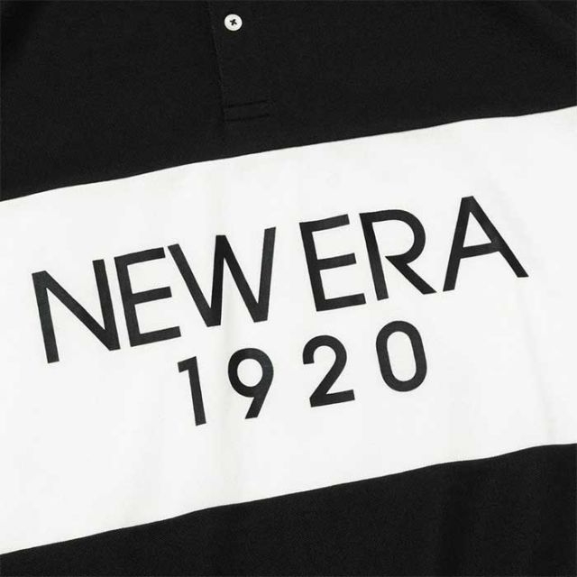 ニューエラ ポロシャツ 半袖 newera SS OS PL PANEL オーバーサイズド ポロシャツ (240530)