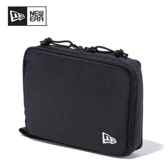 ニューエラ ポーチ newera TRAVEL SERIES MULTI POUCH 2 ブラック 旅行 ガジェット メンズ レディース ユニセックス 小物入れ ケース ポリエステル メール便 (240629)