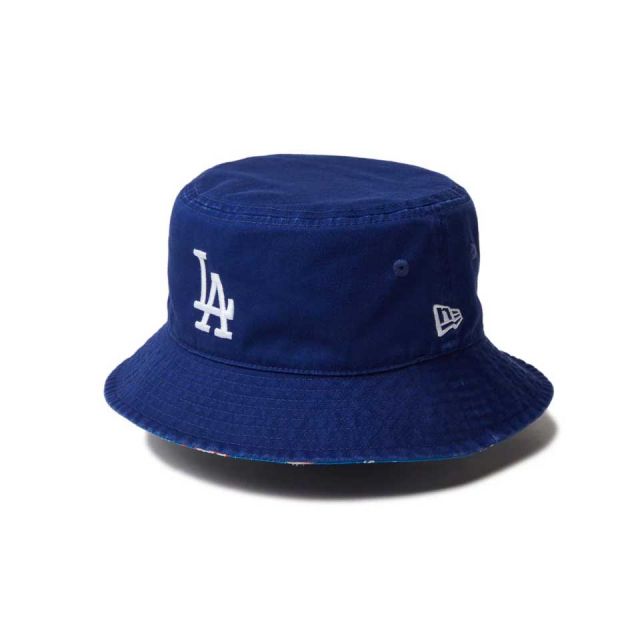 ニューエラ バケットハット newera BUCKET01 MLB REV バケット01 リバーシブル MLB  ロサンゼルス・ドジャース ニューヨーク・ヤンキース メール便 開幕戦 東京 (240829)