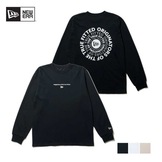 NEW ERA LS PF TEE CIRCLE OOTTF