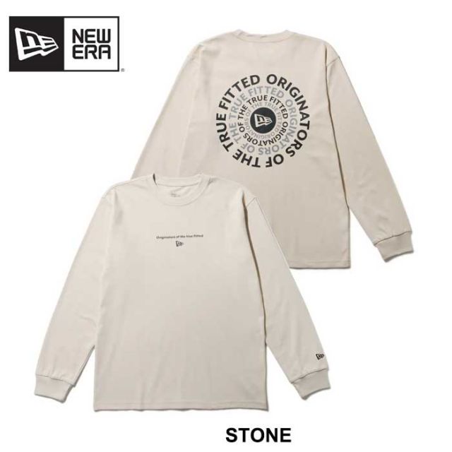 NEW ERA LS PF TEE CIRCLE OOTTF