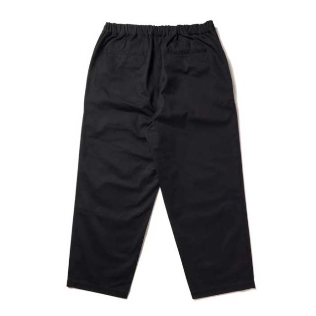 ニューエラ パンツ newera CHINO EASY PANTS コットン イージーパンツ ブラック ウェストゴム (240829)