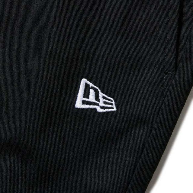 ニューエラ パンツ newera CHINO EASY PANTS コットン イージーパンツ ブラック ウェストゴム (240829)