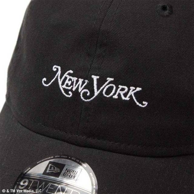 ニューエラ キャップ 帽子 newera 920 NYMG 9TWENTY ニューヨークマガジン New York Magazine ブラック メンズ レディース ユニセックス フリーサイズ ブラック カーキ ネイビー ストーン 14350704 (240829)