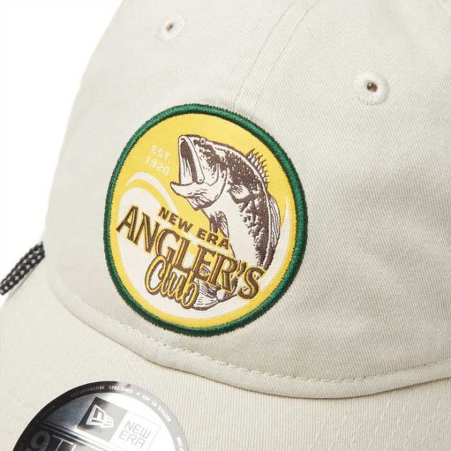 ニューエラ キャップ newera OD 930 ANG CLUB 9THIRTY Angler's Club トラウト 帽子 アウトドア フィッシング メンズ レディース ユニセックス グリーン ストーン ウォッシャブル フリーサイズ (240829)
