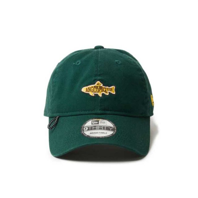 ニューエラ キャップ newera OD 930 ANG CLUB 9THIRTY Angler's Club トラウト 帽子 アウトドア フィッシング メンズ レディース ユニセックス グリーン ストーン ウォッシャブル フリーサイズ (240829)