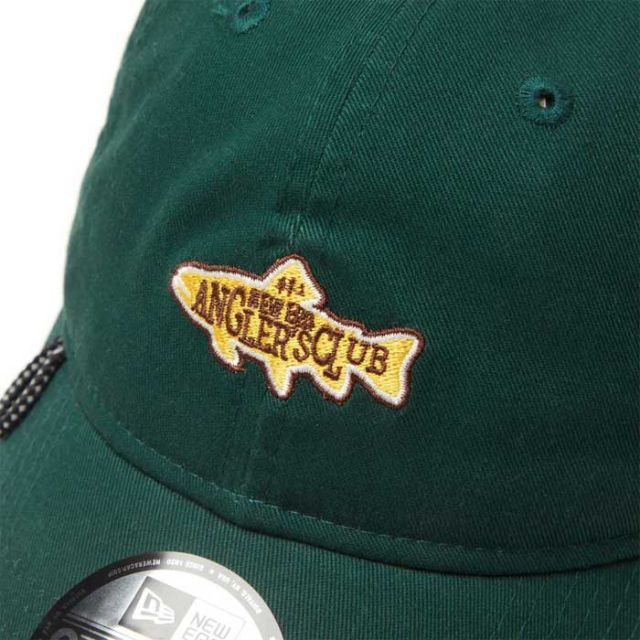 ニューエラ キャップ newera OD 930 ANG CLUB 9THIRTY Angler's Club トラウト 帽子 アウトドア フィッシング メンズ レディース ユニセックス グリーン ストーン ウォッシャブル フリーサイズ (240829)