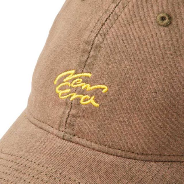 ニューエラ キャップ newera 9TWENTY Salt Wash New Era メンズ レディース ユニセックス 帽子 ビンテージ フリーサイズ ブラウン グリーン コットン クロスストラップ (241011)