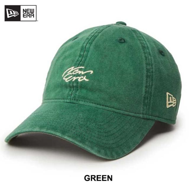 ニューエラ キャップ newera 9TWENTY Salt Wash New Era メンズ レディース ユニセックス 帽子 ビンテージ フリーサイズ ブラウン グリーン コットン クロスストラップ (241011)