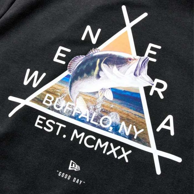 ニューエラ パーカー newera OD LT TECH PH YOSHIDA BROS ライト テック スウェット プルオーバーフーディー Angler Collection ブラックバス 釣り アウトドア フィッシング (241011)
