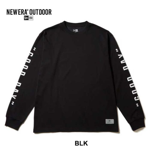 ニューエラ ロンt newera OD LS PT YOSHIDA BROS  長袖 オーバーサイズド パフォーマンス 吉田兄弟 コラボ Angler Collection GOOD DAY ニューエラアウトドア 釣り アウトドア ブラック ホワイト COOLERA M / L / XL (241011)