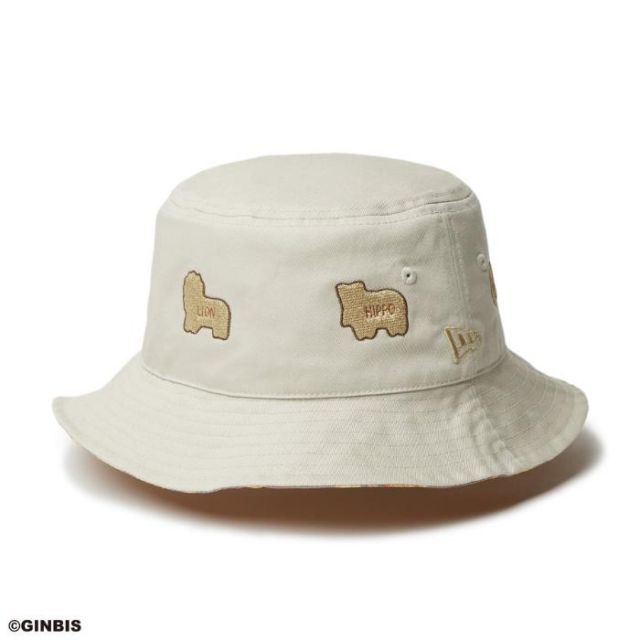 ニューエラ ハット newera 食べっこどうぶつ コラボ バケットハット BUCKET01 RV TABEKKO ANIMALS (241011)