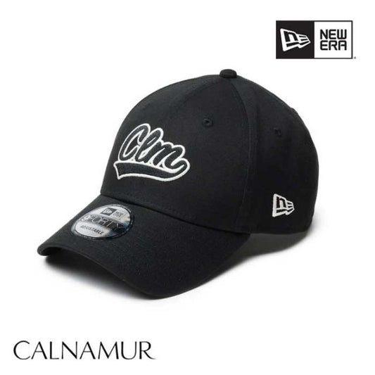 9FORTY CALNAMUR カルナムール ブラック コラボ ロゴ キャップ 帽子 ニューエラ NEW ERA 藤田ニコル にこるん フリーサイズ サイズ調整可能 ウィメンズ レディース 14349028 (241011)