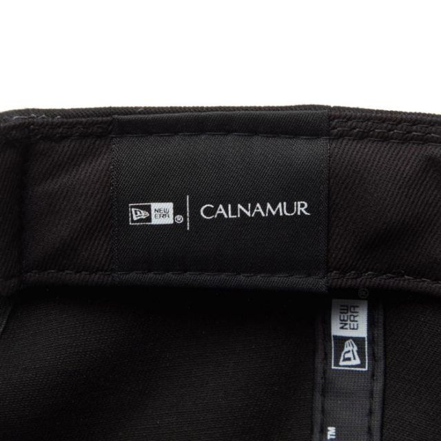9FORTY CALNAMUR カルナムール ブラック コラボ ロゴ キャップ 帽子 ニューエラ NEW ERA 藤田ニコル にこるん フリーサイズ サイズ調整可能 ウィメンズ レディース 14349028 (241011)