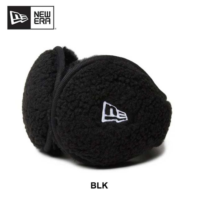 ニューエラ イヤーマフ NEWERA EAR MUFF BOA FLEECE 耳あて 秋冬 防寒 メンズ レディース ユニセックス ブラック ベージュ ボア プレゼント (241030)