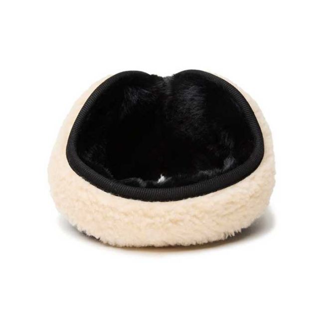 ニューエラ イヤーマフ NEWERA EAR MUFF BOA FLEECE 耳あて 秋冬 防寒 メンズ レディース ユニセックス ブラック ベージュ ボア プレゼント (241030)