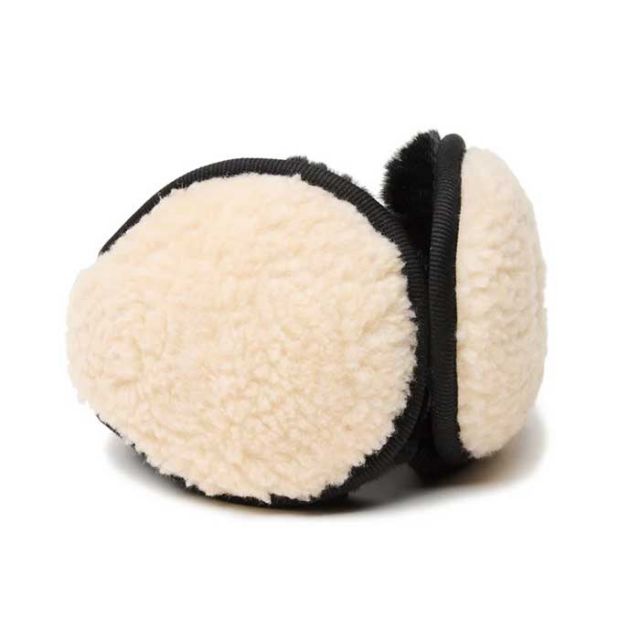 ニューエラ イヤーマフ NEWERA EAR MUFF BOA FLEECE 耳あて 秋冬 防寒 メンズ レディース ユニセックス ブラック ベージュ ボア プレゼント (241030)