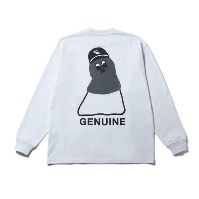 ニューエラ ロンt 長袖 オーバーサイズド コットン Tシャツ SHINKNOWNSUKE NEWERA LS OS CT TEE SNSK メンズ レディース ユニセックス ブラック ホワイト M / L / XL (241030) メール便